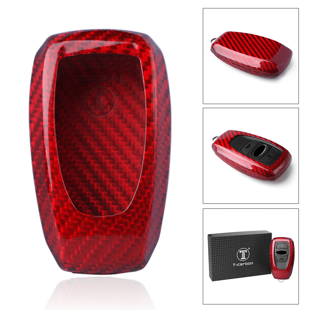 T Carbon - Subaru Key Fob Cover - Red