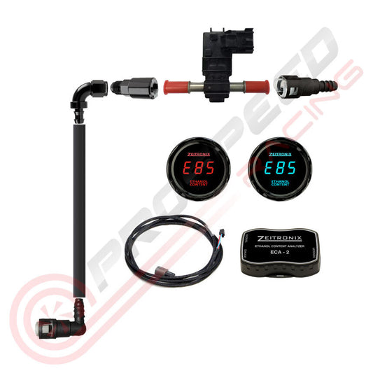 PSR/Raceworks/Zeitronix Flex Fuel Kit w/Pushlock Hose - STi (01-20) (OEM Fuel Setup)