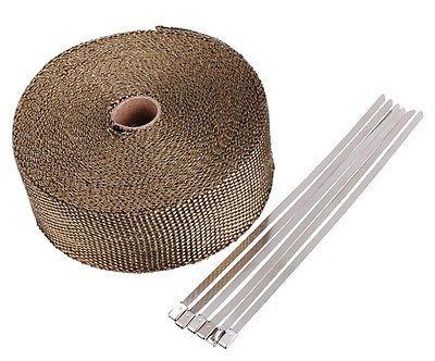 BPP - Titanium Exhaust Manifold Heat Wrap 2"x10m