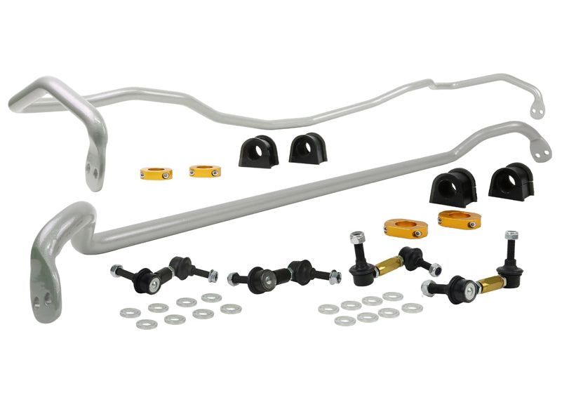 Whiteline - Complete Front and Rear Sway bar kit - BSK014 - LIBERTY BL/BP (03-09)