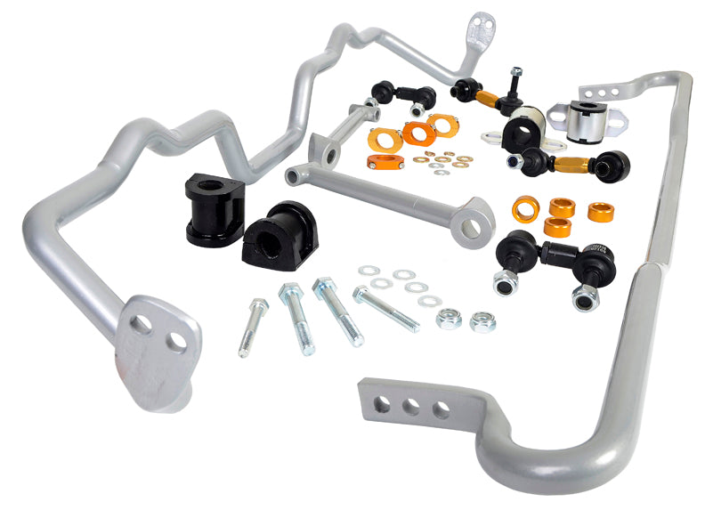 Whiteline - Complete Front and Rear Sway bar kit - BSK015 - LIBERTY BM/BR (09-14)