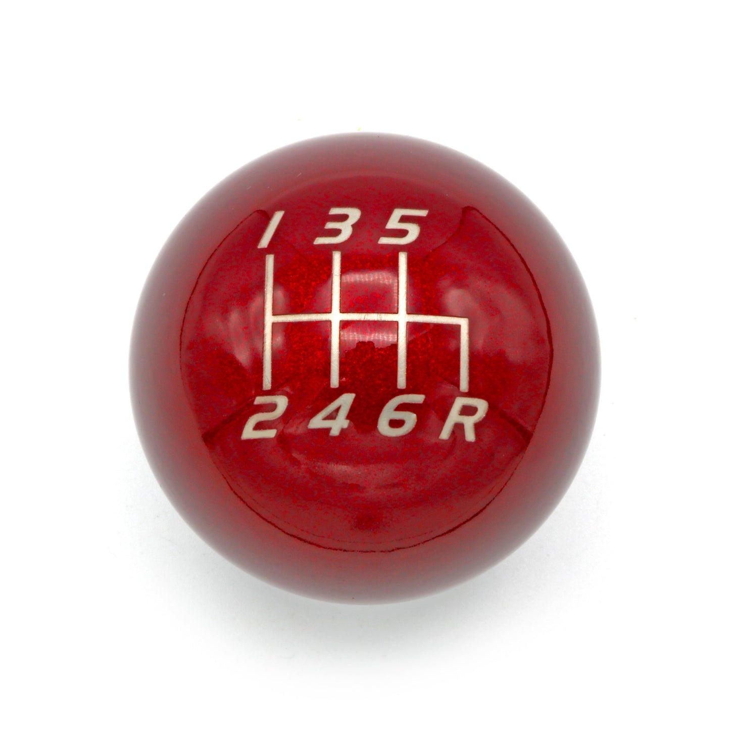 Billetworkz - Weighted Shift Knob - Candy Red (5 SPEED)