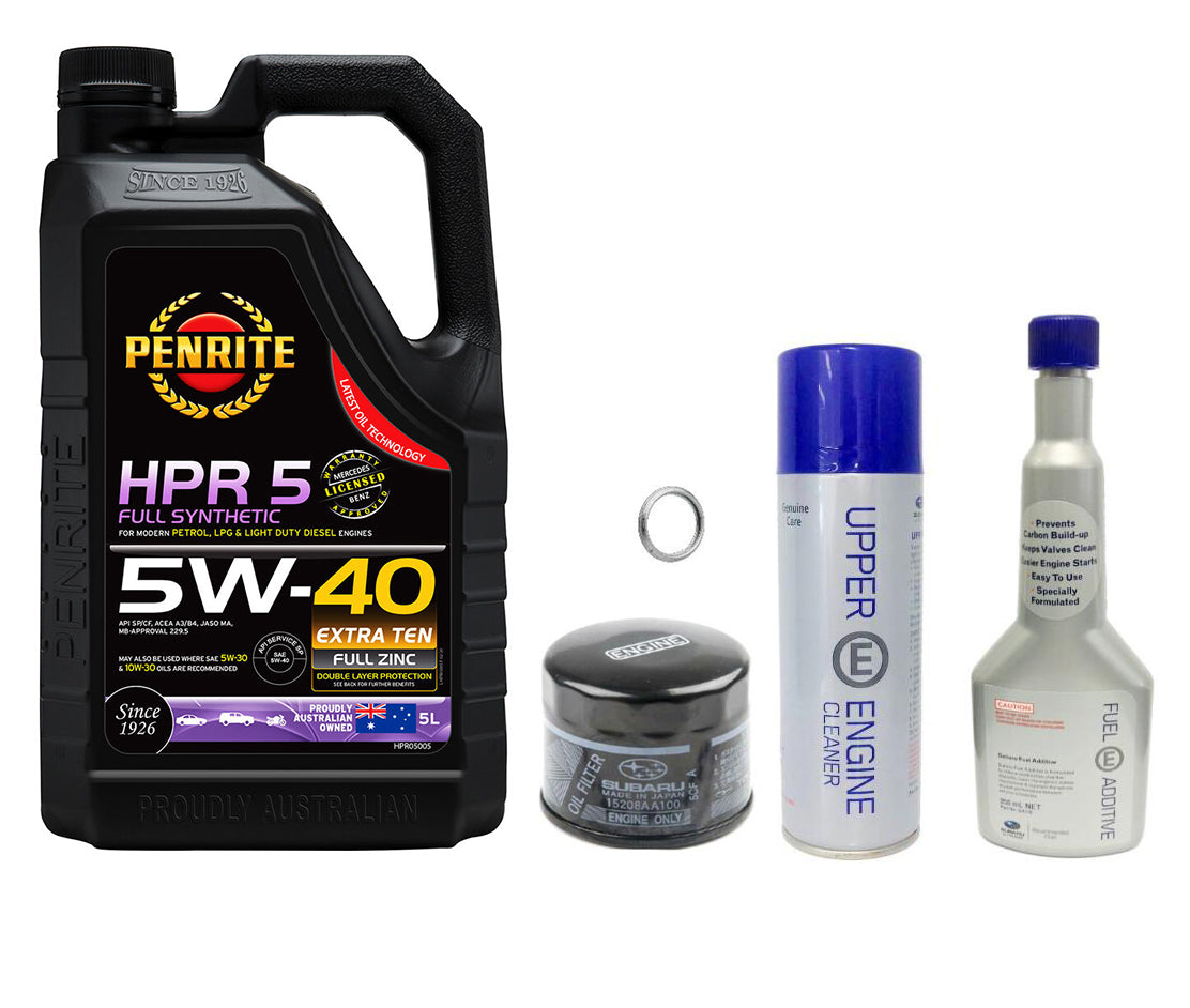 Subaru - Engine Service Kit - FA20 w/ HPR 5 Engine Oil 5W-40