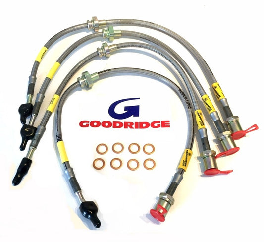 Goodridge - Braided Brake Line kit (WRX GR/GV 08-14)