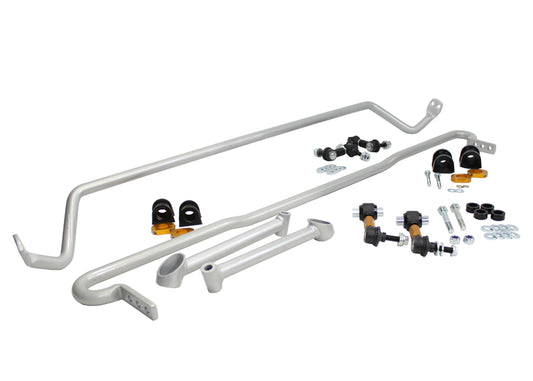 Whiteline - Complete Front and Rear Sway bar kit - BSK012 - WRX/STi (GR GV 10-14)