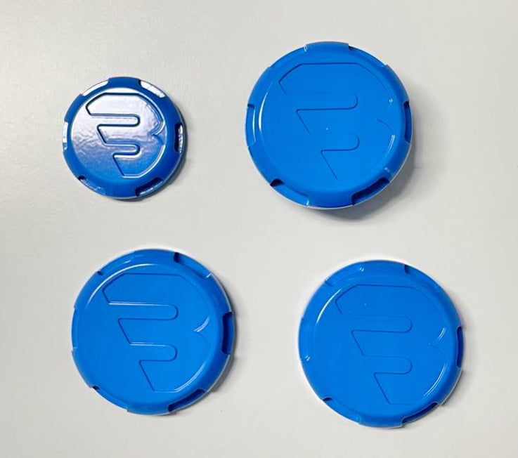 Billetworkz - Engine Bay Cap Set - B Series (Hyper Blue) - STi VAB (15+)