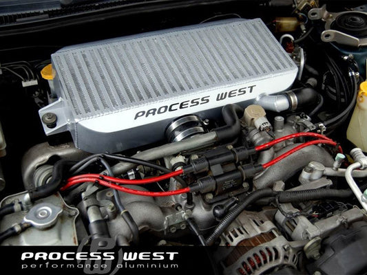 Process West - Top Mount Intercooler Kit ( WRX/STi GC8 97-98) - Black Core