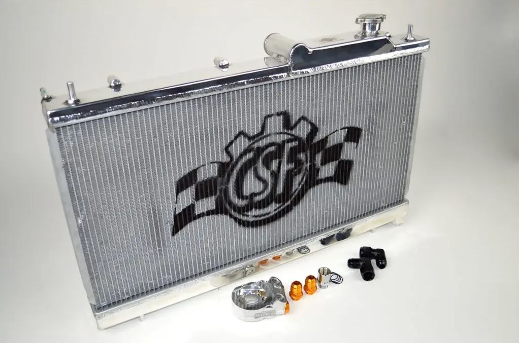 CSF Racing - O Series Radiator w/Integrated Oil Cooler - WRX (08-14)